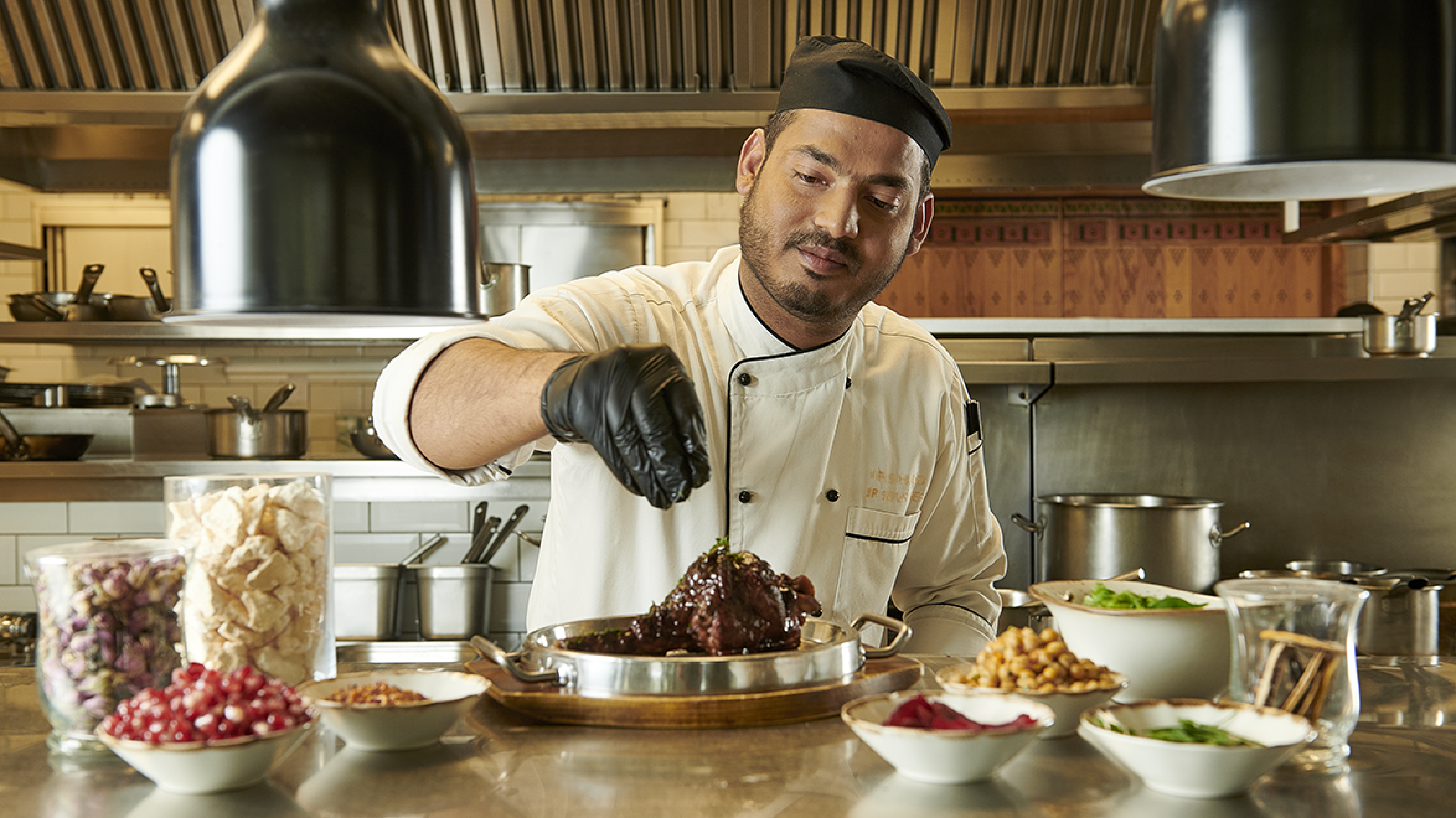 env Takya（Bujairi Terrace）官方图：露台/景观氛围